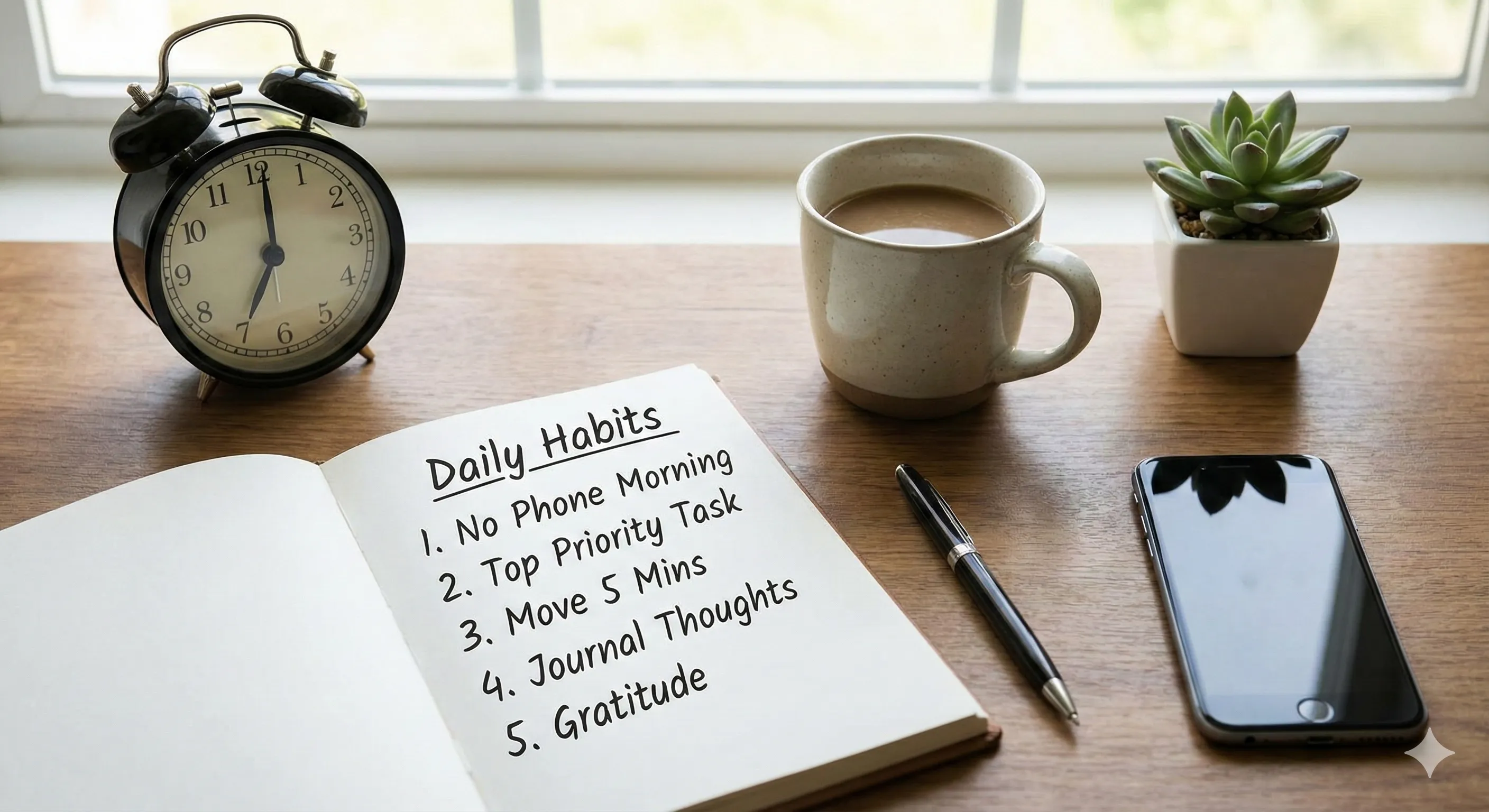 ٥ عادات يومية بسيطة ستغير حياتك للأفضل